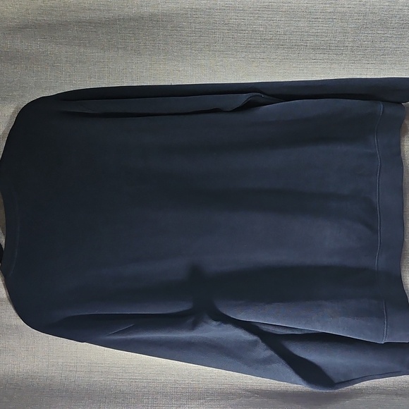 CUTTER & BUCK V-NECK LONG SLEEVE COTTON MENS SWEATER IN NAVY SIZE LGE - Picture 3 of 8